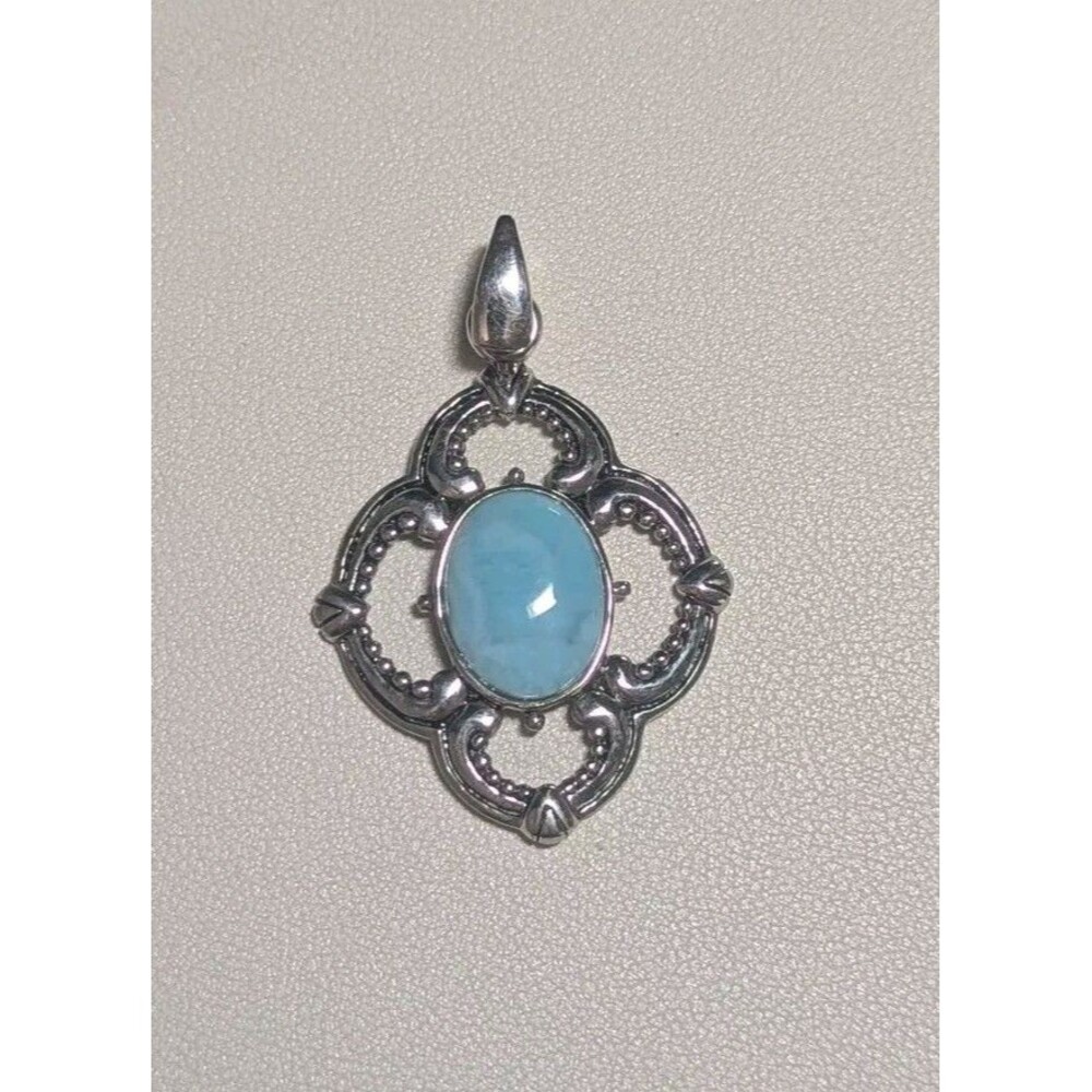 20x15mm Larimar Oval Enhancer